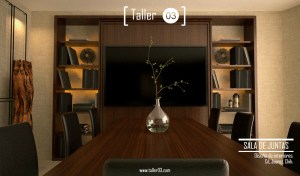 Sala de Juntas, Arquitectos Cd. Juárez, Erick Morales, Arquitecto, Diseño Interior, Taller 03, Arquitectura, interiorismo, mobiliario.