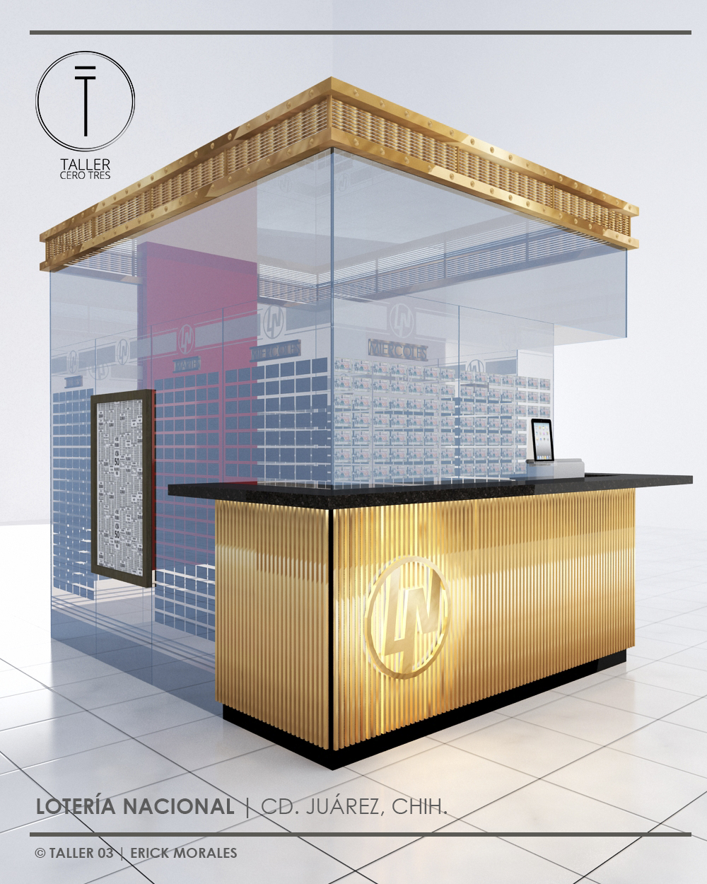 Loteria Nacional, Cd. Juarez, Arquitectos Cd Juarez, Interiores
