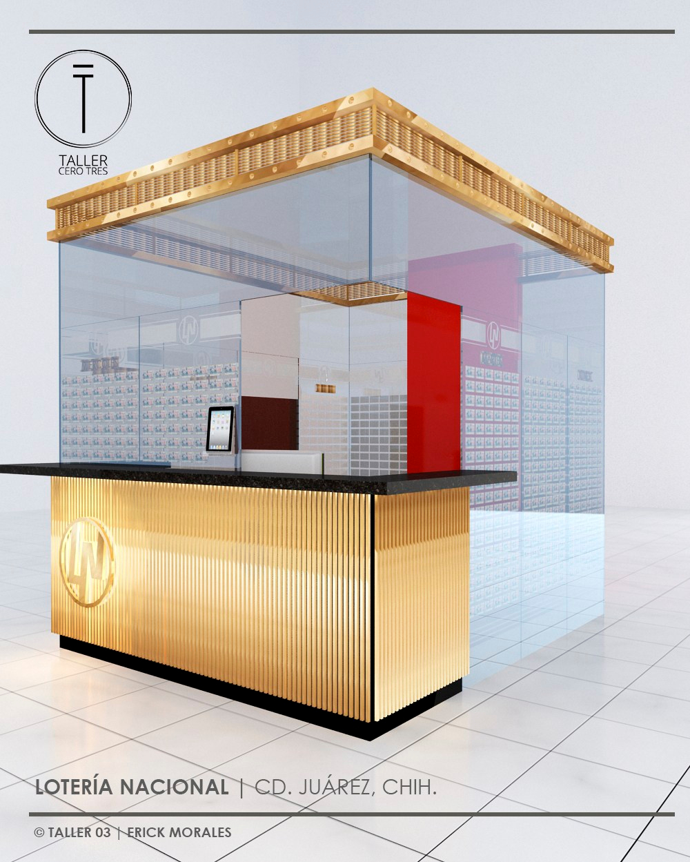 Loteria Nacional, Cd. Juarez, Arquitectos Cd Juarez, Interiores